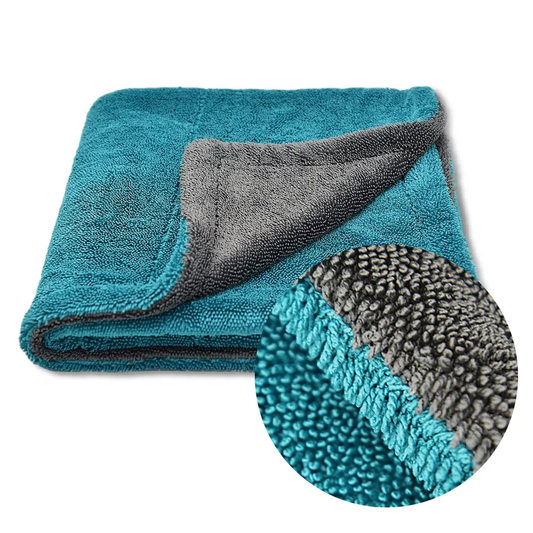 Keystera 1200 GSM Twisted Loop Car Microfiber Clothes (60X40 CM)