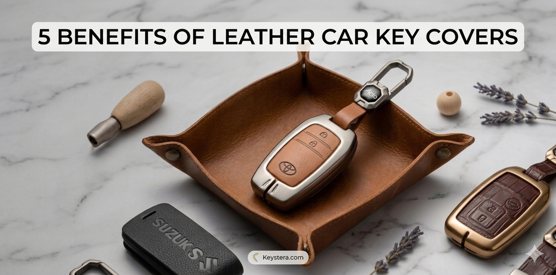 5 Benefits of Using a Leather Car Key Cover.