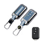 Metal Key Cover Compatible For Suzuki : Baleno, Swift, Ertiga, XL6, DZire, Fronx, Scross, Celerio, Ciaz, Brezza, Grand Vitara, Jimny, Ignis (3 Button Smart key)