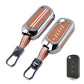 Metal Key Cover Compatible For Mahindra: Thar, Bolero, Scorpio, Scorpio-N, XUV700, XUV400, XUV3x0, XUV300, TUV300, Marazzo (3 button flip key)