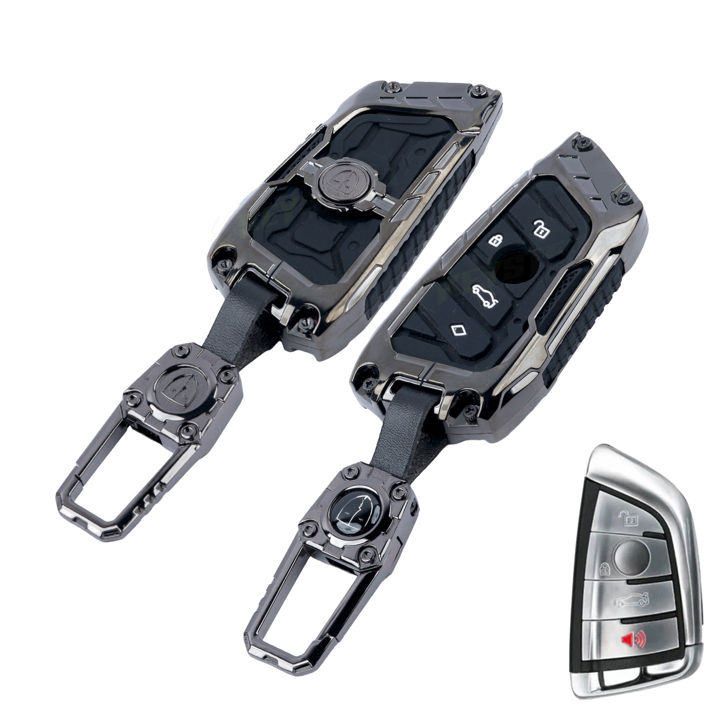 Transformer Car Key Cover Compatible For BMW X1, X3, X6, X5, 5 Series, 6 Series, 7 Series