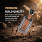Metal Leather Key Cover Compatible For Suzuki : Swift, Dzire, Baleno, Ertiga, Vitara, Brezza, Fronx, Jimny XL6, & Toyota: Glanza, Urban Cruiser Hyryder