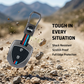 Metal Silicone Key Cover Compatible for Toyota : Innova, Fortuner 2 button remote key