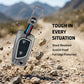Metal Silicone Key Cover Compatible for Toyota Innova Crysta | Corolla Altis Flip Key (2 Button)