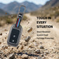 Metal Silicone Key Cover Compatible for Honda: Elevate, City, Jazz, Amaze, Accord, BR-V, CR-V, WR-V, Civic (2 button smart key)