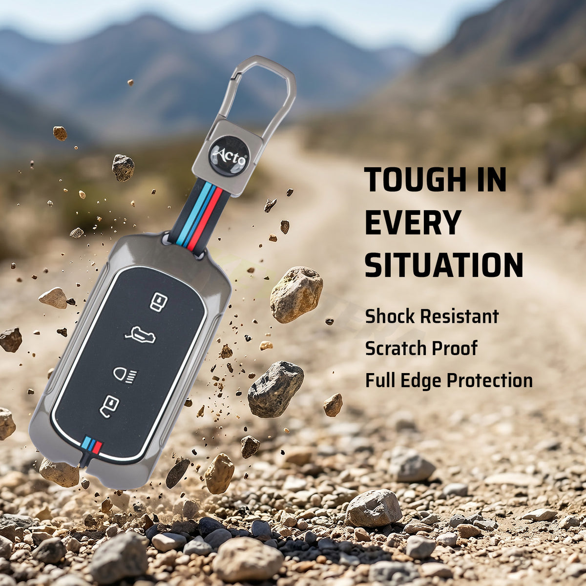 Tata Sierra Smart Plus, Pure Variant metal Silicone car key cover