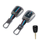 Metal Silicone Key Cover Compatible for Hyundai Grand i10 | Santro (2 Button Key)