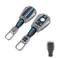 Metal Silicone Car Key Cover Compatible For Mercedes Benz : GL Series | S - Class | C - Class | M - Class | 3 Button Smart Key