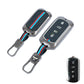 Metal Silicone Key Cover Compatible for Tata Sierra 2025, Curvv, Curvv EV (4 Button Smart Key)