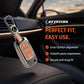 Metal Key Cover Compatible For Skoda : Octavia, Fabia, Laura, Superb, Rapid, Yeti & Volkswagen : Polo, Vento, Jetta, Ameo(3 Button Flip Key)