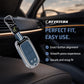 Metal Silicone Car Key Cover Compatible For Jeep Compass, Jeep Compass Trailhawk Smart Key (Copy)