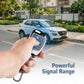Metal Key Cover Compatible For Hyundai : Creta, Venue, Tucson, Alcazar, I20, Grand i10, Aura, Xcent, Exter 3 button flip key