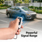 Metal Silicone Key Cover Compatible For Honda: City, Civic, Jazz, Brio, Amaze, Cr-v, Wr-v, Br-v, Mobilio 3 Button Smart Key