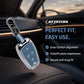 Metal Key Cover Compatible For Tata: Nexon, Harrier,Tiago, Tigor BS6, Tigor EV, Safari 2021, Altroz, Safari Gold, Gravitas, Punch (4 button smart key)