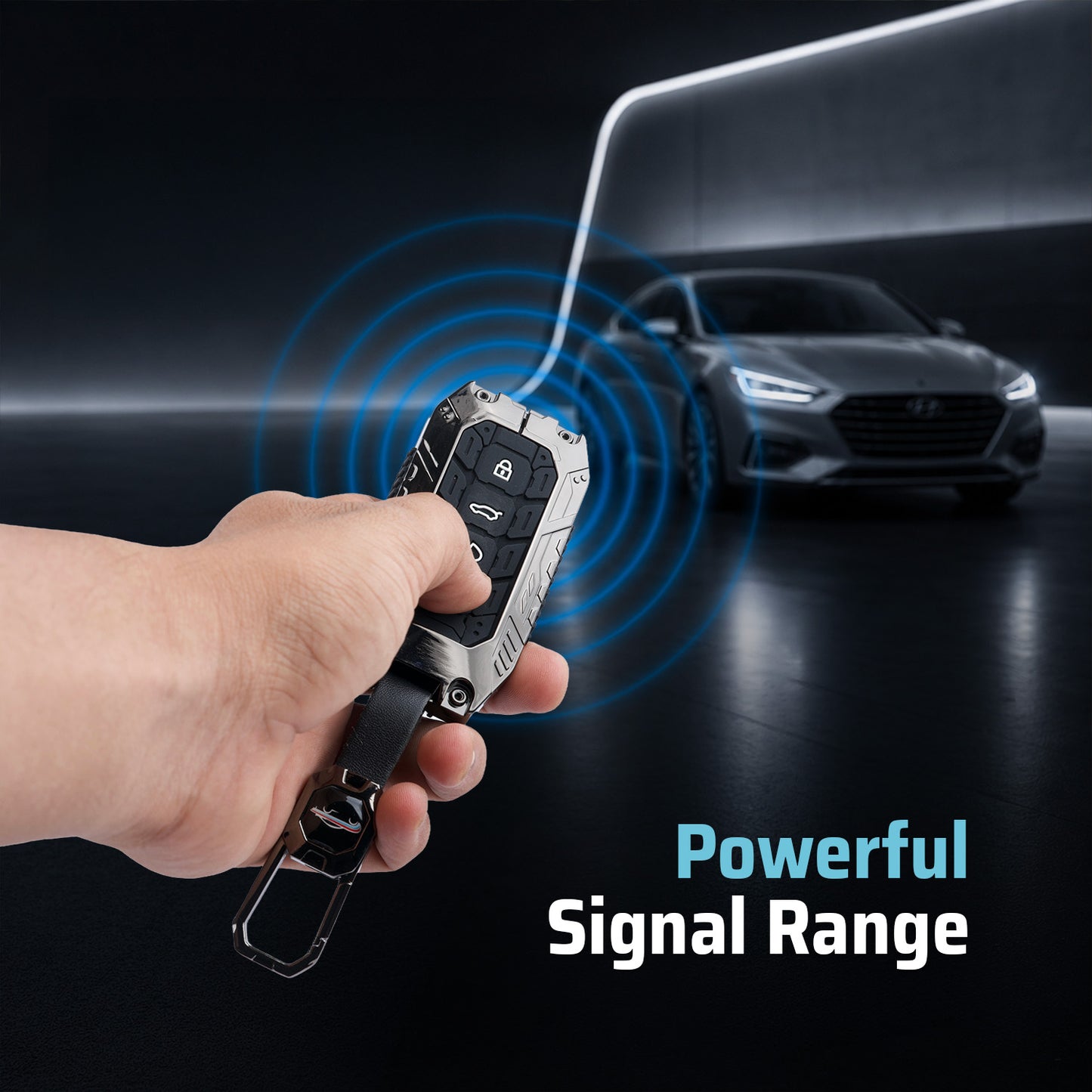 Transformer Car Key Cover Compatible For Tata Sierra 2025, Curvv, Curvv EV (4 Button Smart Key)