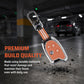 Metal Sapphire Key Cover With Key Chain Compatible with Suzuki Nippon 3-Button Smart Key