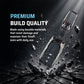 Metal Transformer Key Cover Compatible For Honda: City, Civic, Jazz, Brio, Amaze, Cr-v, Wr-v, Br-v, Mobilio 3 Button Smart Key