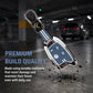 Metal Sapphire Key Cover With Key Chain Compatible with Suzuki Nippon 3-Button Smart Key