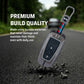 Metal Silicone Key Cover Compatible for Ford Ecosport | Endeavour | Freestyle | Aspire | Figo (2 button Smart Key)