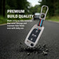 Metal Key Cover With Key Chain Compatible With B29 Model Universal Flip Key