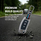 Metal Silicone Key Cover Compatible for Ford EcoSport | Aspire | Freestyle Flip Key only (3 Button Flip Key)