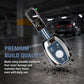 Metal Silicone Car Key Cover Compatible For Mercedes Benz : GL Series | S - Class | C - Class | M - Class | 3 Button Smart Key