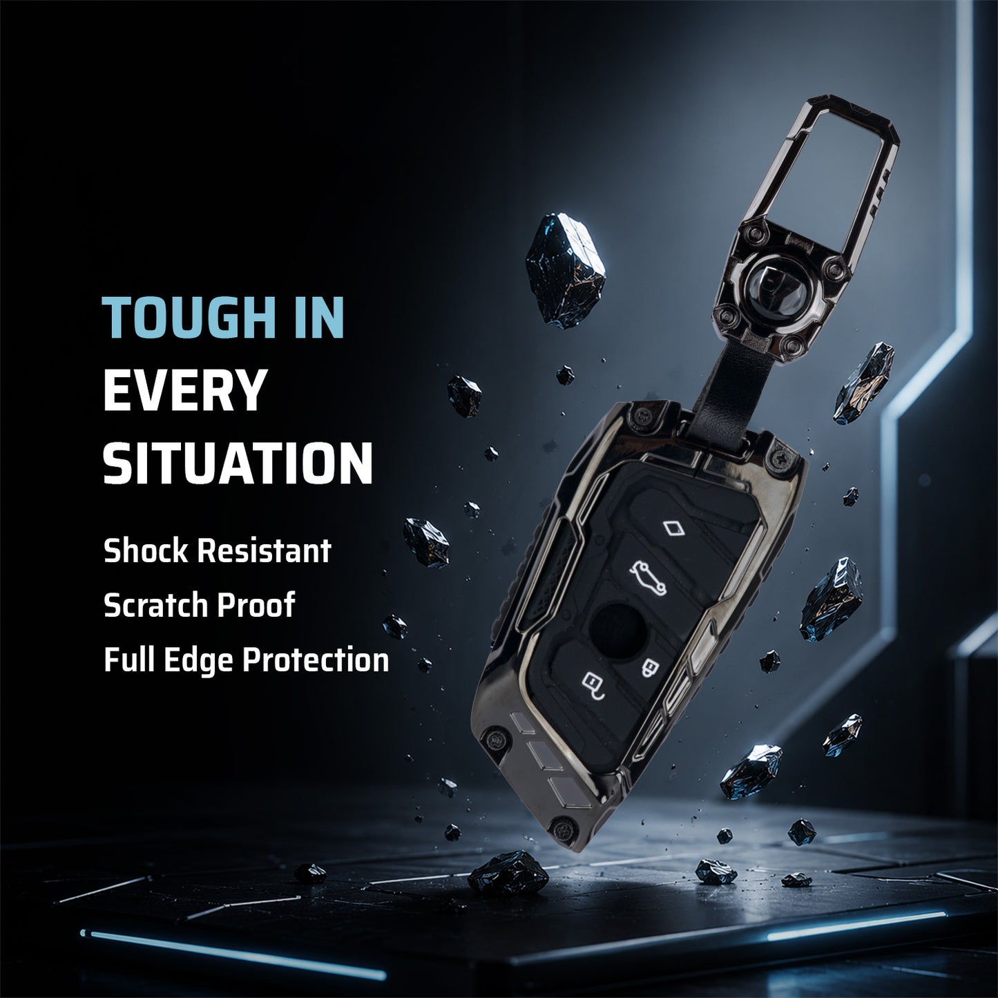 Transformer Car Key Cover Compatible For BMW X1, X3, X6, X5, 5 Series, 6 Series, 7 Series