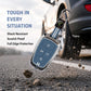 Metal Key Cover Compatible For Tata: Nexon, Harrier,Tiago, Tigor BS6, Tigor EV, Safari 2021, Altroz, Safari Gold, Gravitas, Punch (4 button smart key)