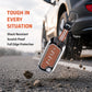 Metal Key Cover Compatible For Mahindra: Thar, Bolero, Scorpio, Scorpio-N, XUV700, XUV400, XUV3x0, XUV300, TUV300, Marazzo (3 button flip key)
