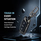 Transformer Car Key Cover Compatible For MG Astor, MG ZS EV (3 Button smart key)