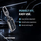 Metal Transformer Key Cover Compatible For Honda: City, Civic, Jazz, Brio, Amaze, Cr-v, Wr-v, Br-v, Mobilio 3 Button Smart Key