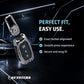 Transformer Metal Key Cover Compatible For Hyundai: i20, Creta, Venue, Tucson, Alcazar, Verna, Xcent, Aura, Elantra, Nios, I-10 Grand,Exter