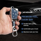 Metal Sapphire Key Cover With Key Chain Compatible with Suzuki Nippon 3-Button Smart Key
