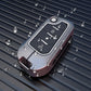 Metal Silicone Key Cover Compatible For Mahindra: Thar, Bolero, Scorpio, Scorpio-N, XUV700, XUV400, XUV3x0, XUV300, TUV300, Marazzo (3 button flip key)