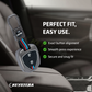 Metal Silicone Key Cover Compatible for Toyota : Innova, Fortuner 2 button remote key