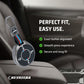 Metal Silicone Car Key Cover Compatible For TATA Harrier EV 4 button Smart Key.
