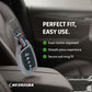 Metal Silicone Key Cover Compatible for Hyundai: i20, Creta, Venue, Tucson, Alcazar, Grand i10, Verna, Xcent, Aura, Elantra (4 button Smart Key)