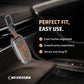 Keystera Metal Car Key Cover Compatible For AUDI A3 | A4 | A5 | Q3 | Q5 | Q7 | Q8 (3 Button Smart Key)