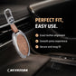 Metal Leather Car Key Cover Compatible For Hyundai Venue 2026 3-Button Smart Key