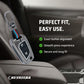 Metal Silicone Key Cover Compatible for Toyota Innova Crysta | Corolla Altis Flip Key (2 Button)