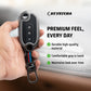 Metal Silicone Key Cover Compatible for MG Comet EV Electric 3 Button Flip Key (Base VARIENT)