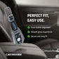 Metal Silicone Car Key Cover Compatible For Mercedes Benz : GL Series | S - Class | C - Class | M - Class | 3 Button Smart Key