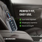 Metal Silicone Key Cover Compatible for Tata Sierra 2025, Curvv, Curvv EV (4 Button Smart Key)