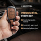 Metal Leather Brown Key Cover Compatible For Hyundai: i20, Creta, Venue, Tucson, Alcazar, Verna, Xcent, Aura, Elantra, Nios, I-10 Grand,Exter