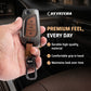 Metal Leather Brown Car Key Cover Compatible For Toyota: Innova Crysta, Corolla Altis. (3 button flip key)