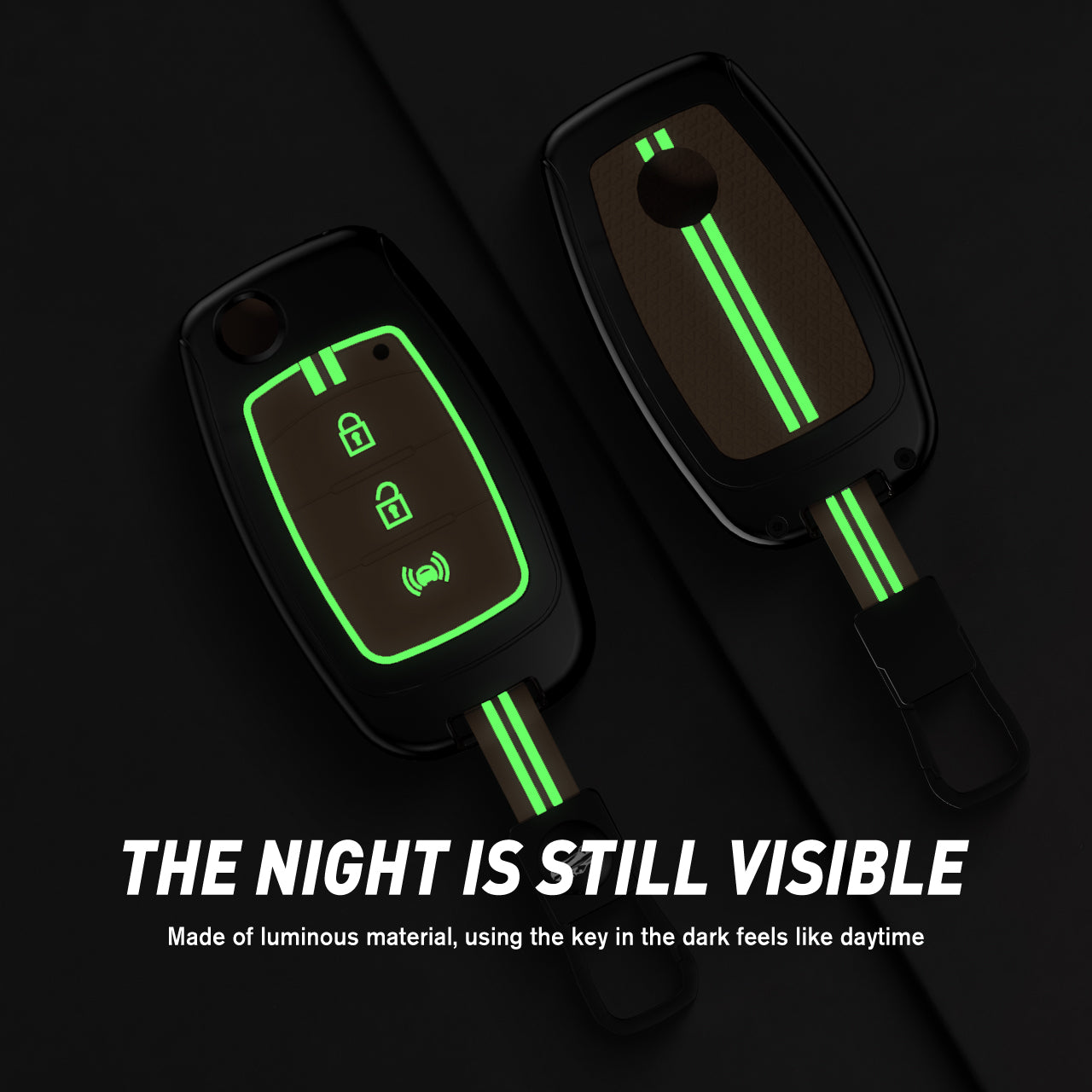 Mahindra Alturas G4, XUV 300.  3 Button Flip Key cover