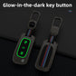 Metal Silicone Car Key Cover Compatible For Tata: Nexon, Harrier, Safari, Altroz, Punch, Tiago, Tigor, Zest, Bolt, Hexa (3 button Flip Key)