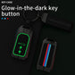 Metal Silicone Car Key Cover Compatible For Honda : City, Civic, Jazz, Brio, Amaze, Cr-v, Wr-v, Br-v, Mobilio (4B Smart Key)