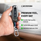 Metal Silicone Key Cover Compatible for Nissan Magnite, Micra, Sunny, Teana 3 button smart key