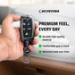 metal silicon Car Key Cover Compatible For Land Rover | Range Rover | Jaguar 5 Button Smart Key
